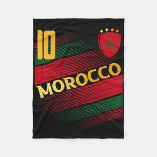 Cobertor De Velo Bandeira de Marrocos Amantes do Orgulho Marroquino
