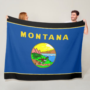 Cobertor De Velo Bandeira de Montana