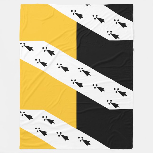 Cobertor De Velo Bandeira de Norfolk (Frente)
