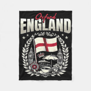 Cobertor De Velo Bandeira de Oxford Inglaterra Souvenir Férias em O