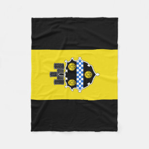 Cobertor De Velo Bandeira de Pittsburgh, Pensilvânia Fleece Blanket