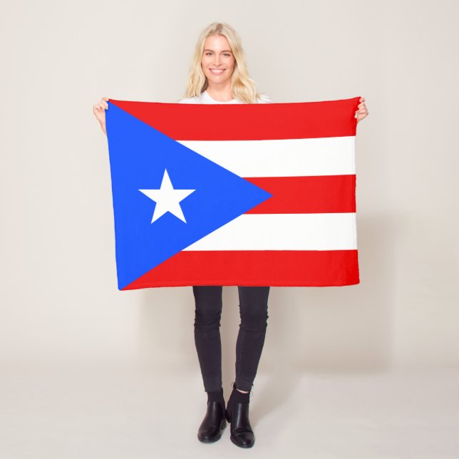 Cobertor De Velo Bandeira de Porto Rico (In Situ)