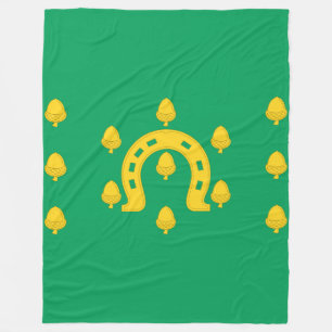 Cobertor De Velo Bandeira de Rutland Fleece Blanket