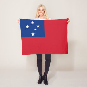 Cobertor De Velo Bandeira de Samoa