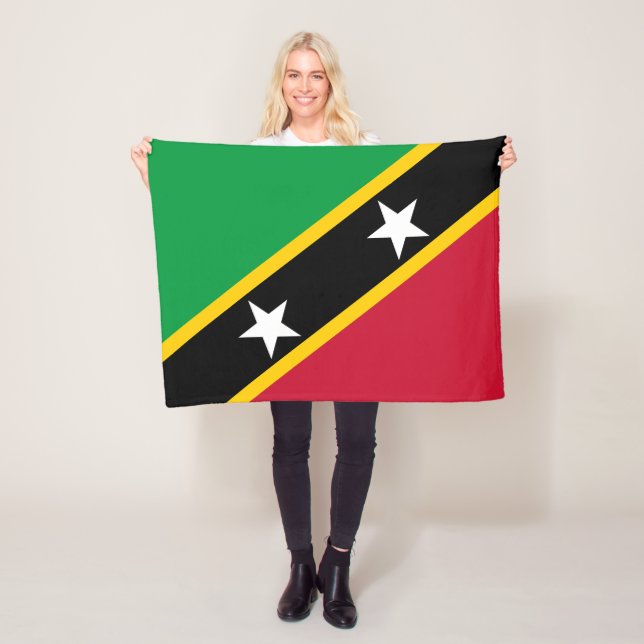 Cobertor De Velo Bandeira de São Cristóvão e Nevis (In Situ)