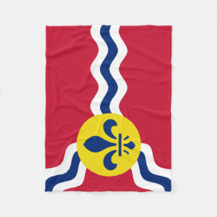 Cobertor De Velo Bandeira de St Louis, Missouri