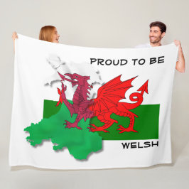 Cobertor De Velo BANDEIRA DE WALES, Dragão Vermelho