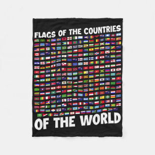 Cobertor De Velo Bandeira do Dia da Terra para Designs e Viajantes