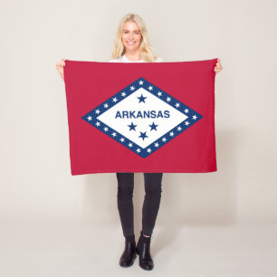 Cobertor De Velo Bandeira do estado de Arkansas