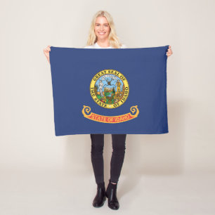 Cobertor De Velo Bandeira do Estado de Idaho, EUA