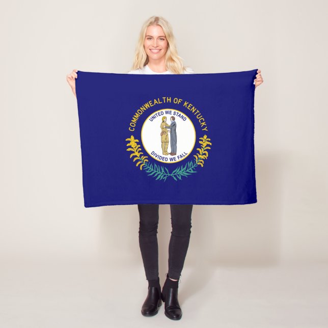 Cobertor De Velo Bandeira do Estado de Kentucky (In Situ)