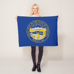 Cobertor De Velo Bandeira do Estado de Nebraska