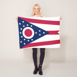 Cobertor De Velo Bandeira do Estado de Ohio
