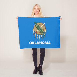 Cobertor De Velo Bandeira do estado de Oklahoma