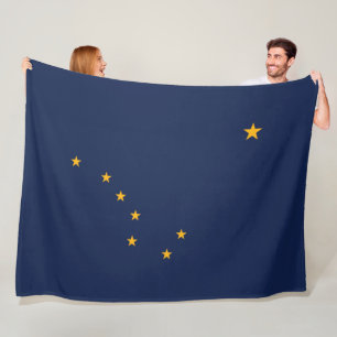 Cobertor De Velo Bandeira do Estado do Alasca