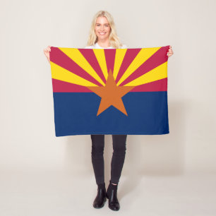 Cobertor De Velo Bandeira do estado do Arizona
