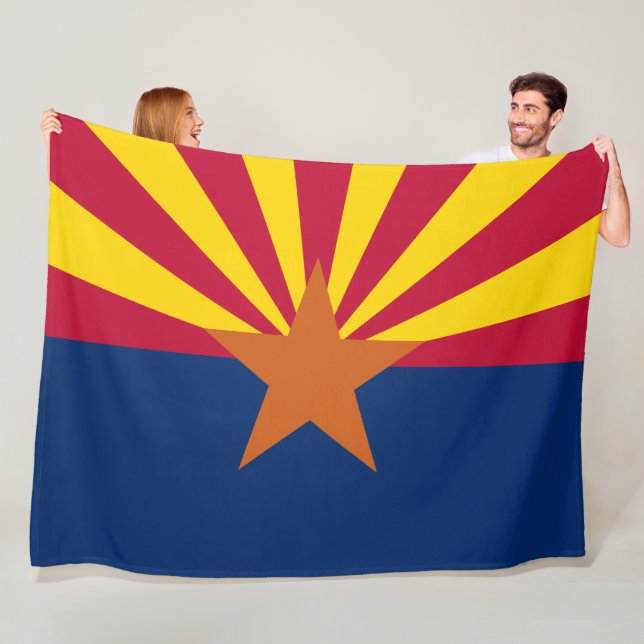 Cobertor De Velo Bandeira do Estado do Arizona (In Situ)