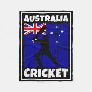 Cobertor De Velo Bandeira do Fã de Críquete Australiano da Bandeira