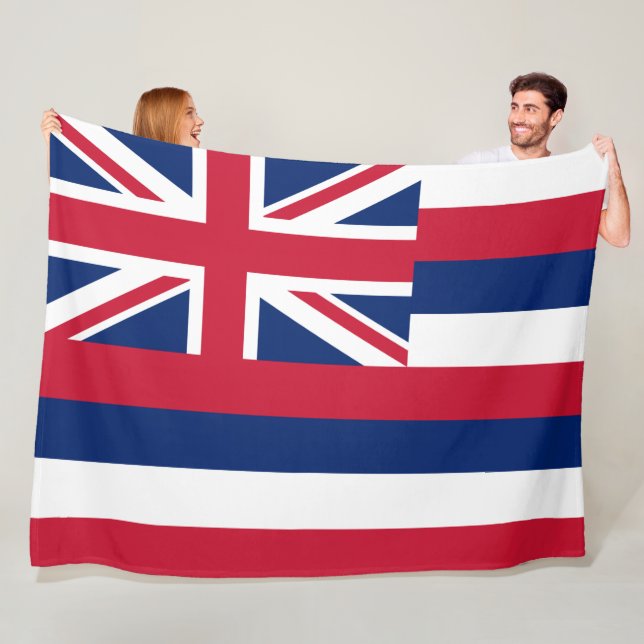 Cobertor De Velo Bandeira do Havaí (Estado dos EUA) (In Situ)