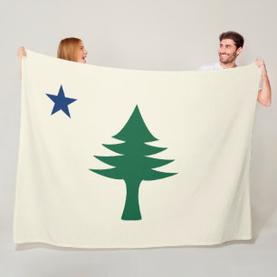 Cobertor De Velo Bandeira do Maine de 1901