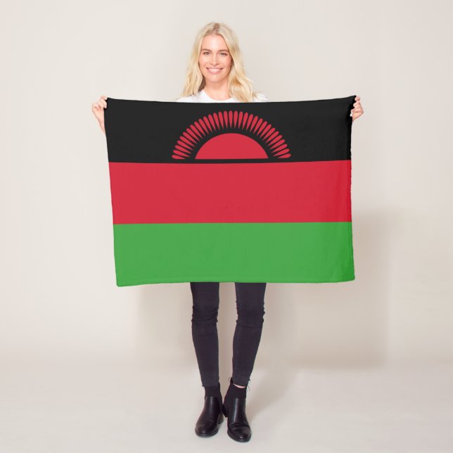 Cobertor De Velo Bandeira do Malawi (In Situ)