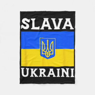 Cobertor De Velo Bandeira do País Ucrânia Orgulho Slava Ukraini 1