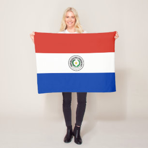 Cobertor De Velo Bandeira do Paraguai