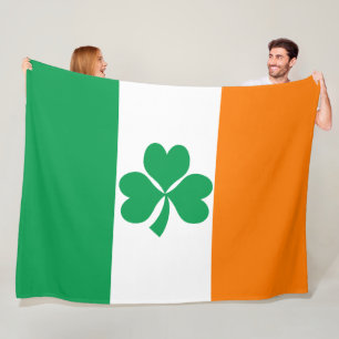 Cobertor De Velo Bandeira do Shamrock da Irlanda