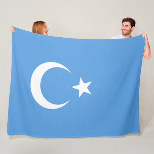 Cobertor De Velo Bandeira do Uigur do Turquestão Oriental (Uyghuris