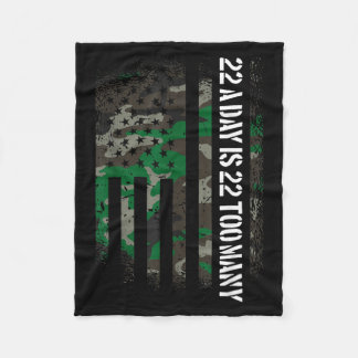 Cobertor De Velo Bandeira dos EUA de Conscientização sobre Suicídio