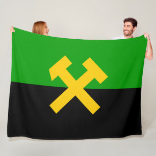 Cobertor De Velo Bandeira dos Mineiros e dos Trabalhadores das Mina