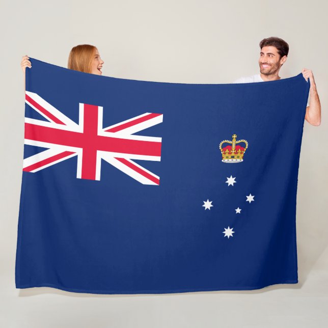 Cobertor De Velo Bandeira Estadual de Victoria (Austrália) (In Situ)