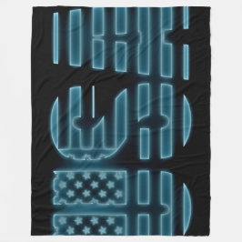 Cobertor De Velo Bandeira Fleece Blanket