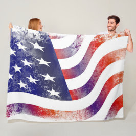 Cobertor De Velo Bandeira Fleece Blanket