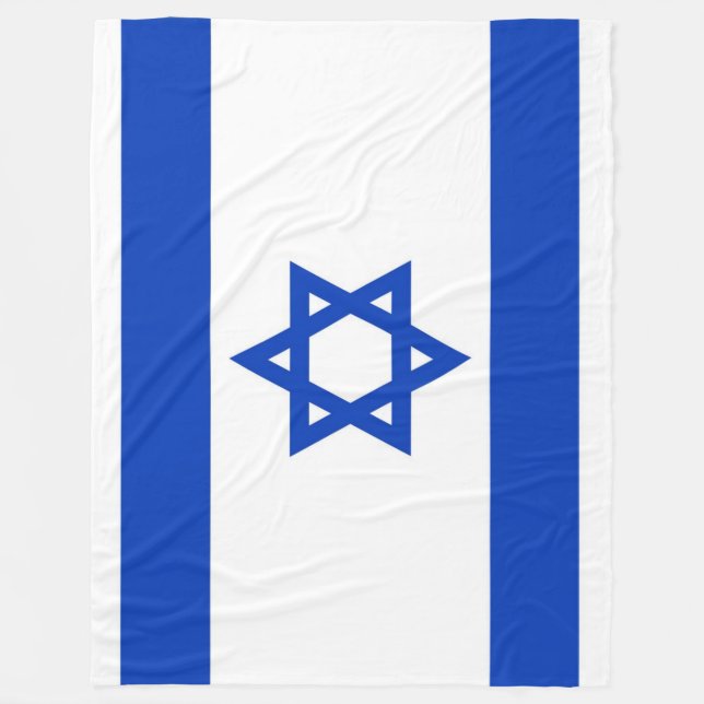 COBERTOR DE VELO BANDEIRA ISRAELITA (Frente)