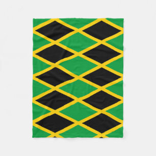 Cobertor De Velo Bandeira jamaicana lança-se