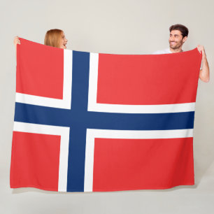 Cobertor De Velo Bandeira norueguesa (Noruega)