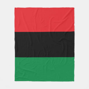 Cobertor De Velo Bandeira Pan-Africana UNIA