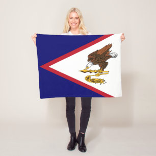 Cobertor De Velo Bandeira Patriótica da Samoa Americana