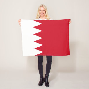 Cobertor De Velo Bandeira Patriótica do Bahrein