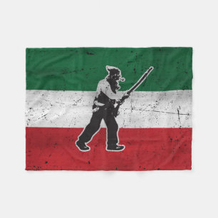 Cobertor De Velo Bandeira Quebeque e Patriota Henri Julien