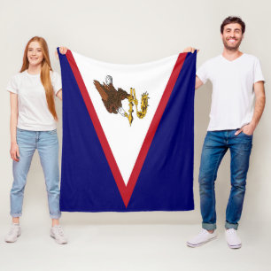 Cobertor De Velo bandeira Samoa Americana