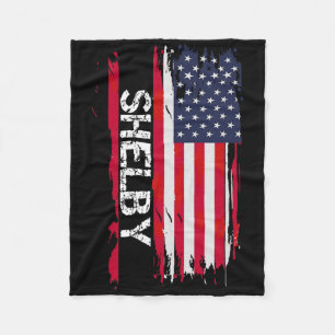 Cobertor De Velo Bandeira Shelby América 