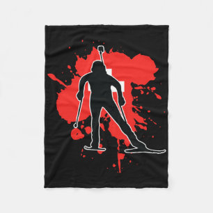 Cobertor De Velo Bandeira suiça Biathlonista - Swiss Biathlon