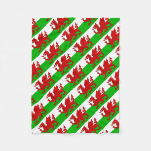 Cobertor De Velo Bandeira Welsh / Wales - Imagem de Alta Qualidade