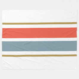 Cobertor De Velo Banheiras Laranja Retro Brilhantes Em Branco