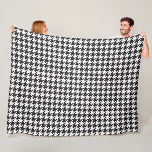 Cobertor De Velo Banheta de Folha Branca e Aroma de Houndstooth