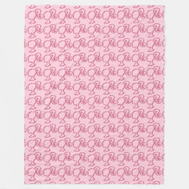 Cobertor De Velo Barb Fleece Blanket