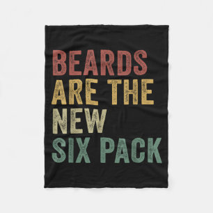 Cobertor De Velo Barbas São O Novo Six Pack Homens Barbados Engraça