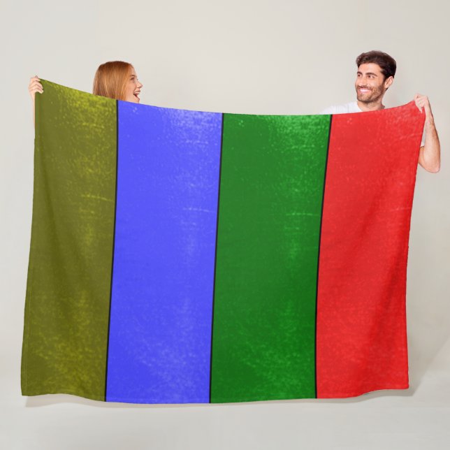 Cobertor De Velo bares a cores Fleece Blanket (In Situ)